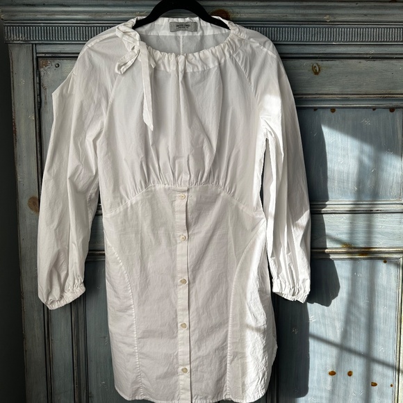 Rachel Comey White Cotton Mini Dress Size 4 - Picture 2 of 9